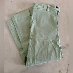 Gap High Rise Wide Leg Crop Pants